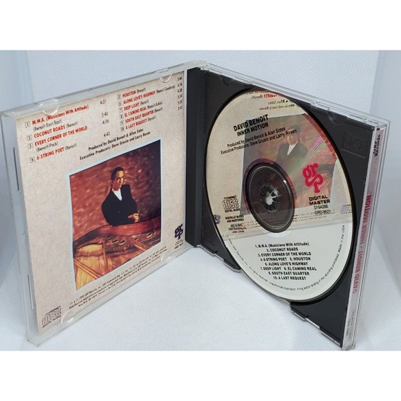 cdb Digital Mastered Vintage 1990 David Benoit GRP Records Music CD No Scratches - Picture 8 of 12